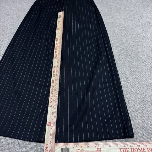 Gap Pants Black Pinstripe Pockets Women’s Size 4 Petite - Picture 3 of 12